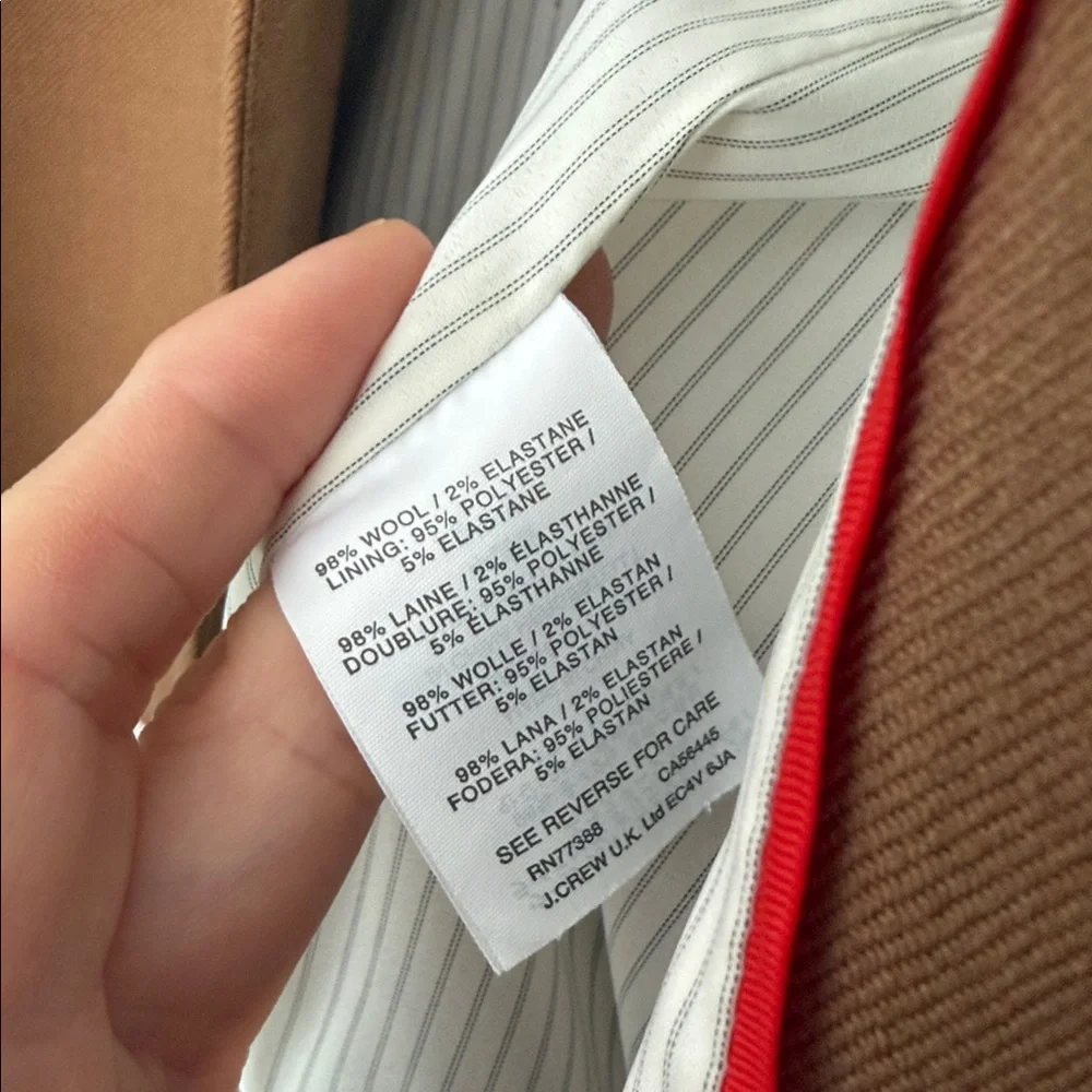 J. Crew Schoolboy Regent Brown Blazer - Picture 14 of 14